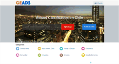 Desktop Screenshot of geads.cl
