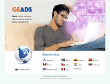 Tablet Screenshot of geads.com